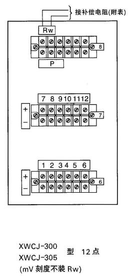 12點儀表外接線端子